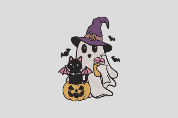 Ghost Witch Embroidery Design Review