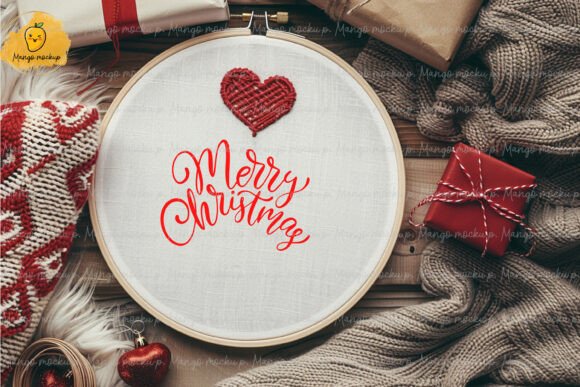 Merry Chrismas Embroidery